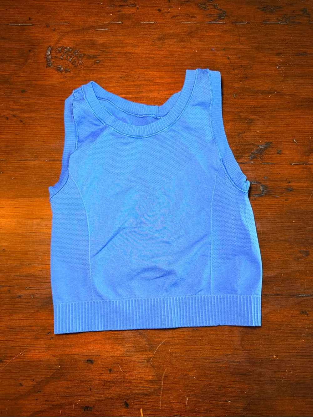 Old Navy Sky Blue Ribbed Tank Top